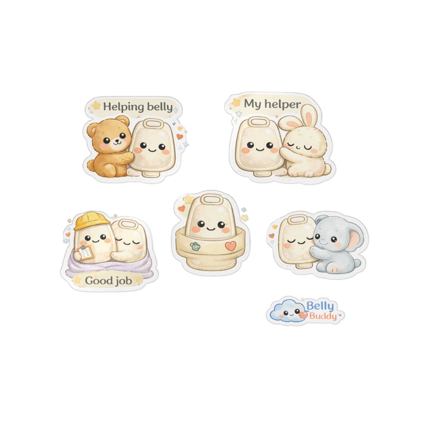 Belly Buddy™ Little Helpers Little Explorer Ostomy Stickers