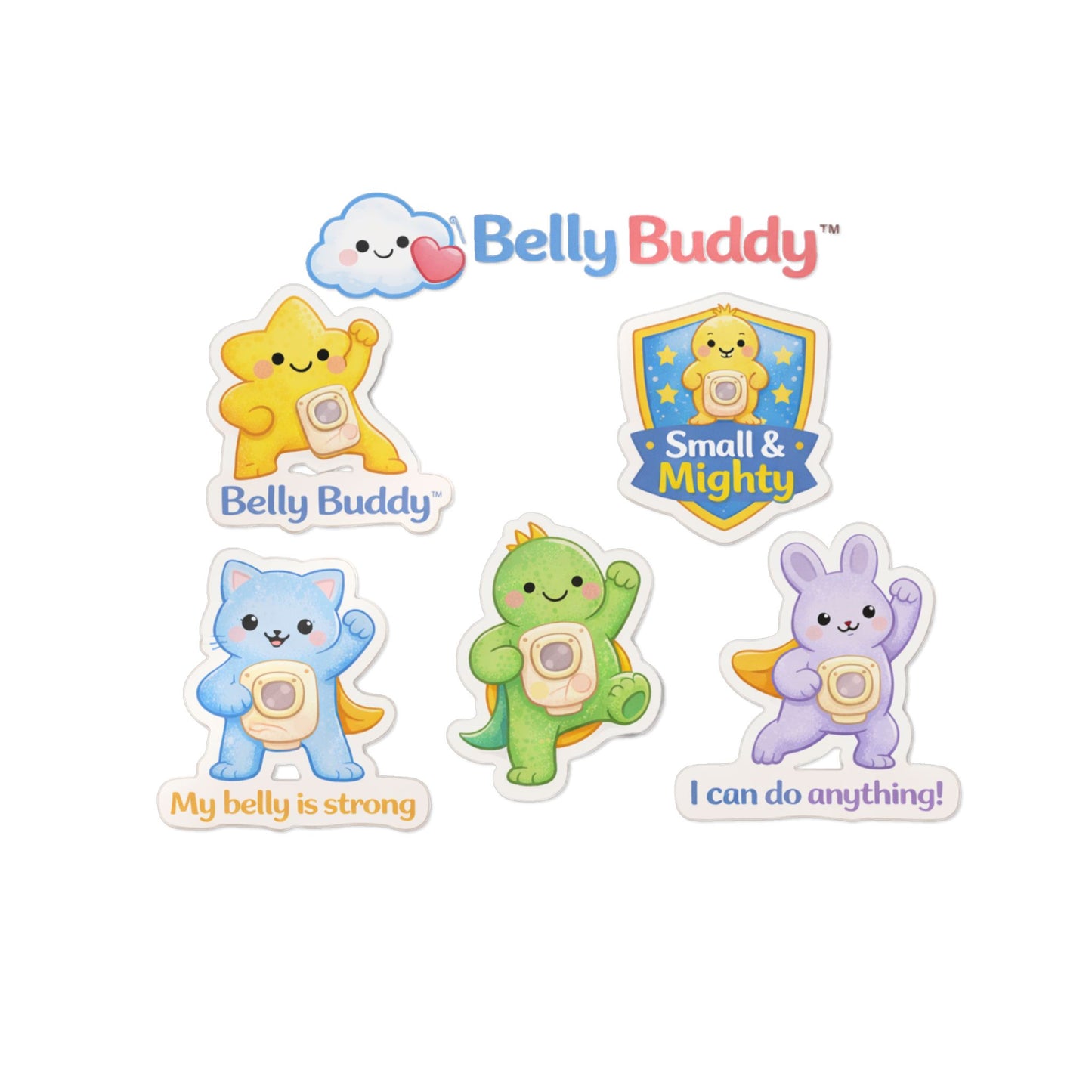 Belly Buddy™ Part of Me- Big Kid Ostomy Stickers