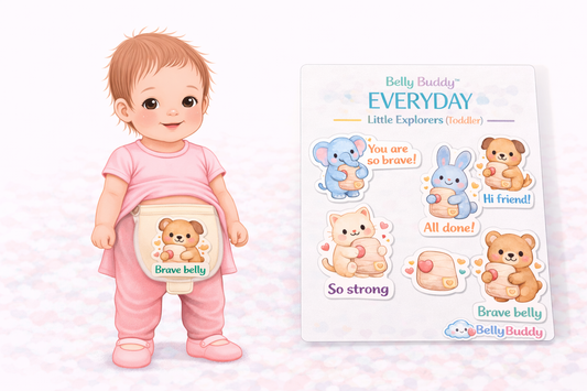 Belly Buddy™ Everyday Little Explorers (Toddler) Ostomy Stickers