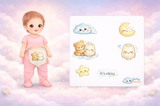Belly Buddy™ Soft Days Little Explorer Ostomy Stickers