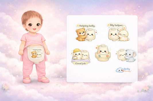 Belly Buddy™ Little Helpers Little Explorer Ostomy Stickers