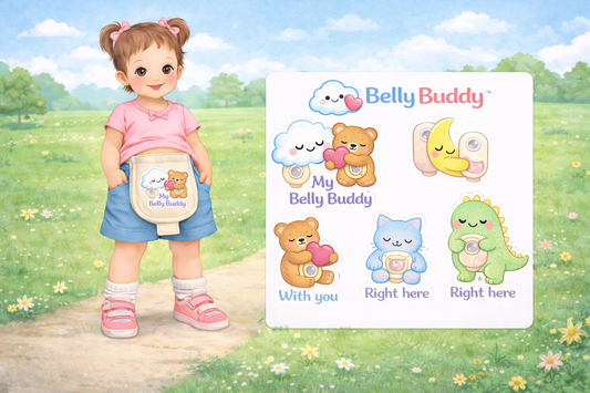 Belly Buddy™ My Belly Buddy - Big Kid Ostomy Stickers