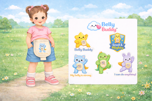 Belly Buddy™ Part of Me- Big Kid Ostomy Stickers