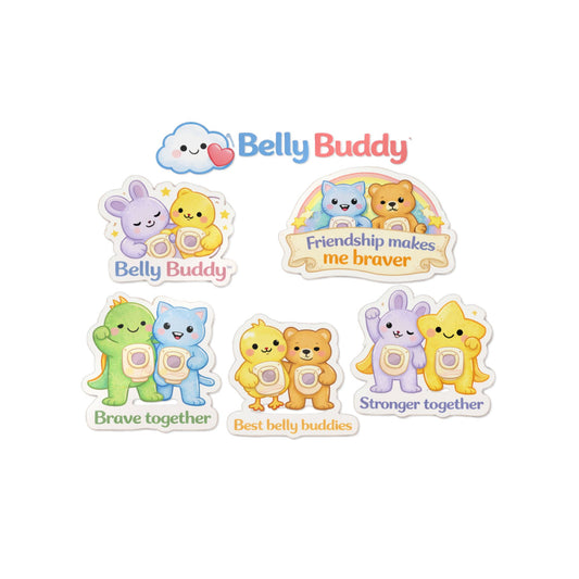 Belly Buddy™ Calm & Comfort- Big Kid Ostomy Stickers