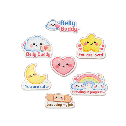 Belly Buddy™ Everyday Newborn Ostomy Stickers