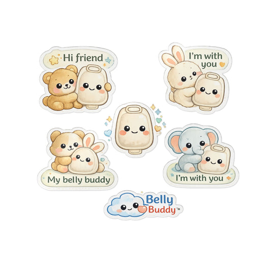 Belly Buddy™ Belly Buddies and Friends Little Explorer Ostomy Stickers