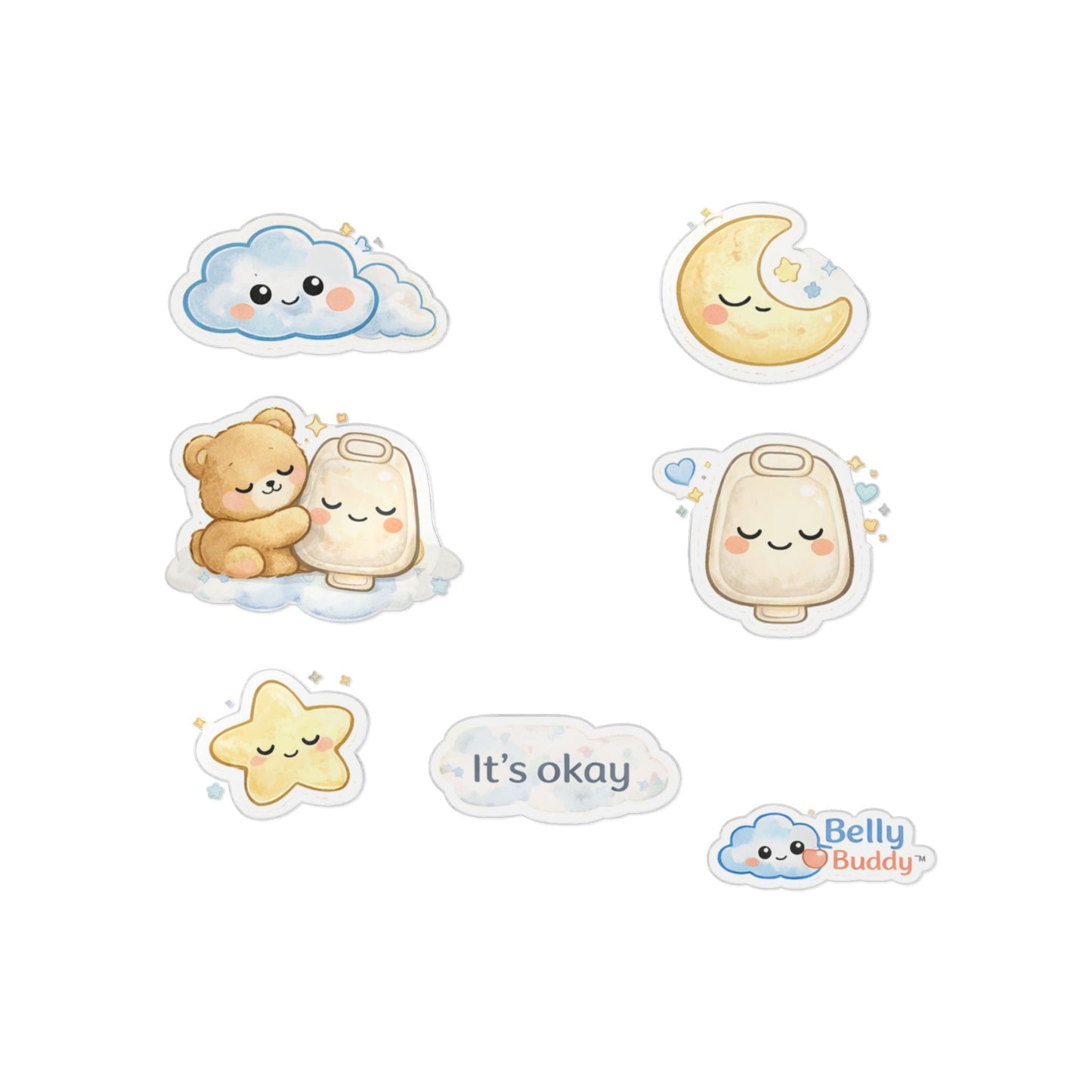 Belly Buddy™ Soft Days Little Explorer Ostomy Stickers